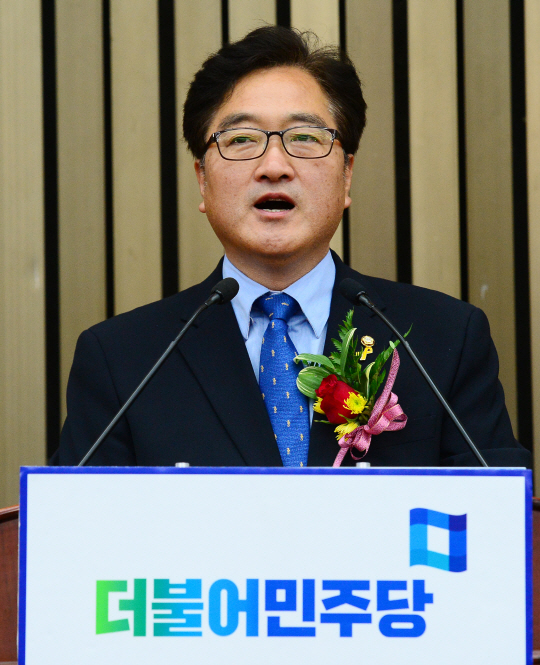 우원식 더불어민주당 신임 원내대표 /연합뉴스