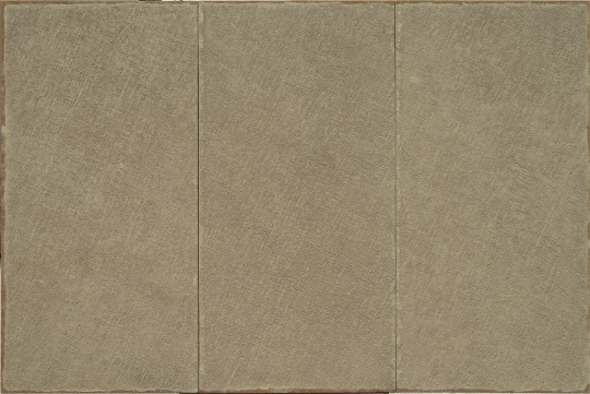 하종현 ‘접합(Conjunction) 79-31’ 1979년작, 150x226cm. 마대 천에 유화, 시카고아트인스티튜트 소장 /사진제공=국제갤러리