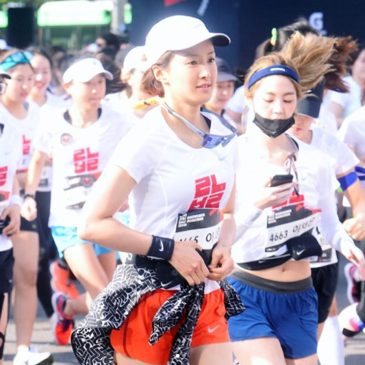 ‘파수꾼’ 이시영, 마라톤 참가하며 건강미 발산
