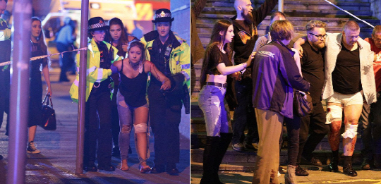 英 맨체스터 경기장 ‘아리아나 그란데’ 콘서트 중 폭발 “최소 20명 사망”