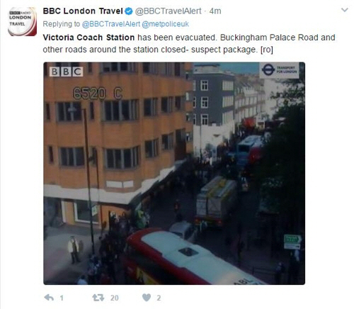 英 런던서도 '수상한 물체' 발견…시민들 대피 후 통행 금지