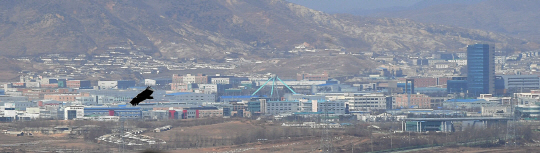남북관계 경색 속에 폐쇄된 개성공단의 전경/서울경제DB