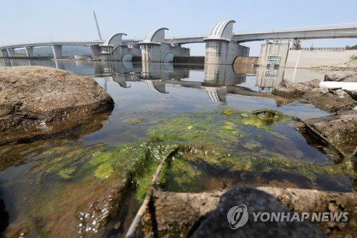 수문개방 앞둔 강정고령보/연합뉴스