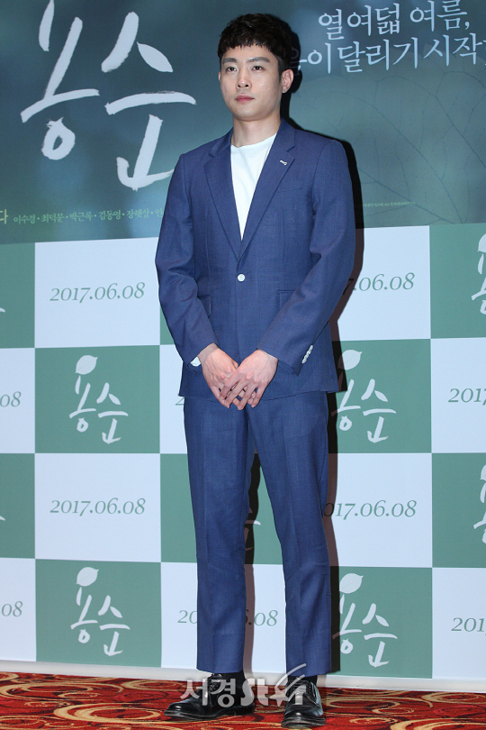 배우 김동영이 31일 오후 서울 중구 롯데시네마 에비뉴엘 명동점에서 열린 영화 ‘용순’ 언론시사회에 참석했다.
