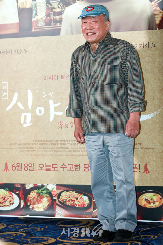 후와 만사코가 1일 오후 서울 광진구 롯데시네마 건대입구점에서 열린 영화 ‘심야식당2’ 언론시사회에 참석해 포즈를 취하고 있다.