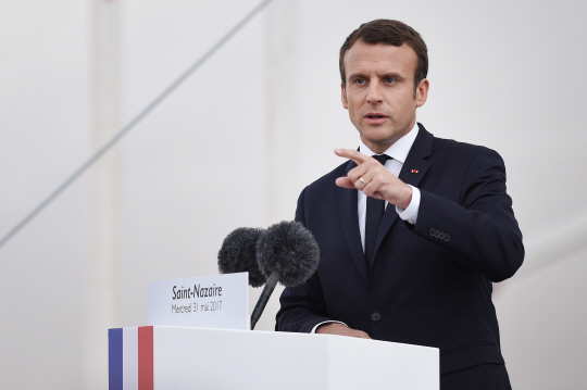 에마뉘엘 마크롱 프랑스 대통령 /AFP연합뉴스
