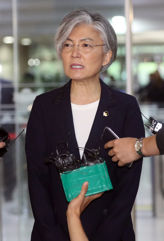 강경화 후보자가 꼽은 3가지 과제…‘북핵·협력외교·책임국가’