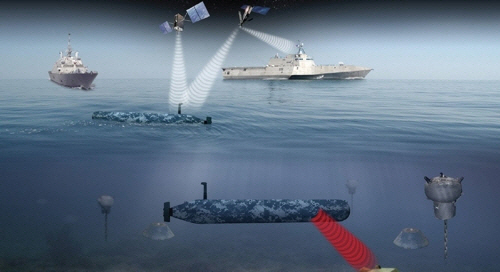 미국 해군이 작전 배치할 기뢰 탐지 수중 드론./사진=제너럴 다이내믹스 홈페이지 캡처