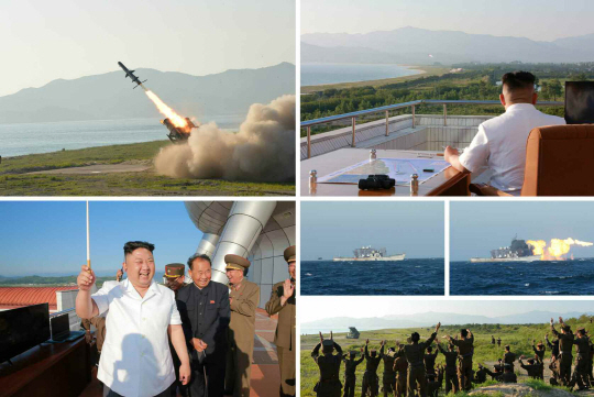 9일 일본 아사히 신문은 전날 북한이 지대함 순항미사일 발사 징조를 한미일이 사전에 파악하고 있었다고 보도했다./연합뉴스