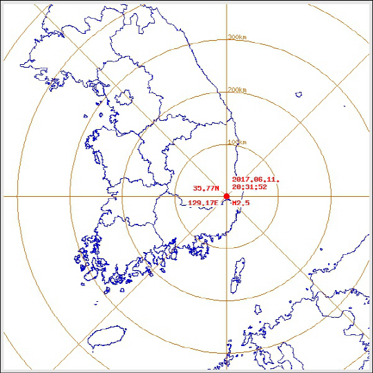 경북 경주서 규모 2.5 지진 발생…기상청 “피해 없을 것”