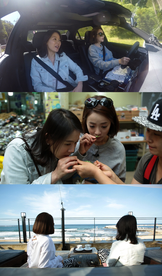 ‘행복한 지도’ 박은영 아나운서, 여동생과 함께 정선·강릉 여행
