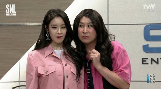 ‘SNL9’ 신동엽, 티아라에 “보람·소연 어디 갔어? 왕따 시키는 거야”