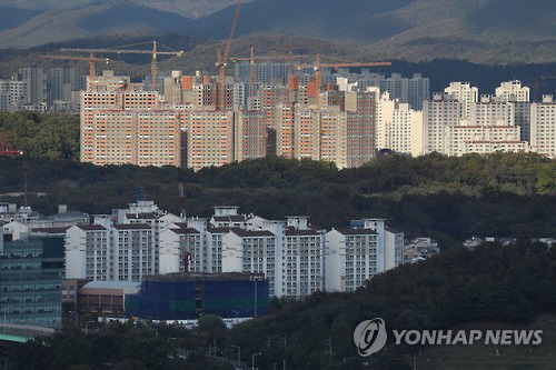 경기도 고양시의 한 아파트 지구/연합뉴스