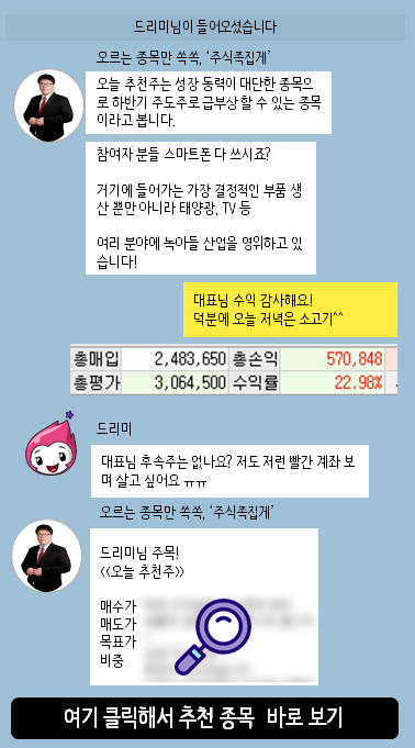 ▲ 전문가 주식족집게 카톡방