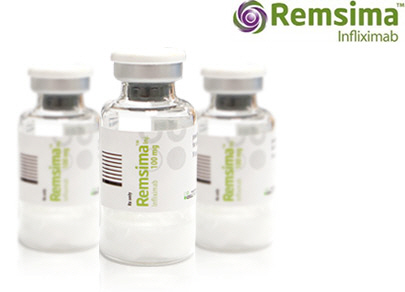 램시마(Remsina)는 유럽 의약국품과 미국 식품의약품국의 승인을 받은 세계 최초의 단일클론 항체바이오시밀러 의약품이다. /사진제공=회사