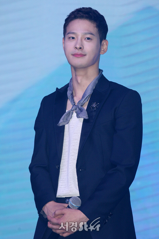 서프라이즈 U 멤버인 차인하가 7일 오후 서울 영등포구 여의도동 글래드 호텔에서 열린 쇼케이스에 참석했다./사진=지수진 기자