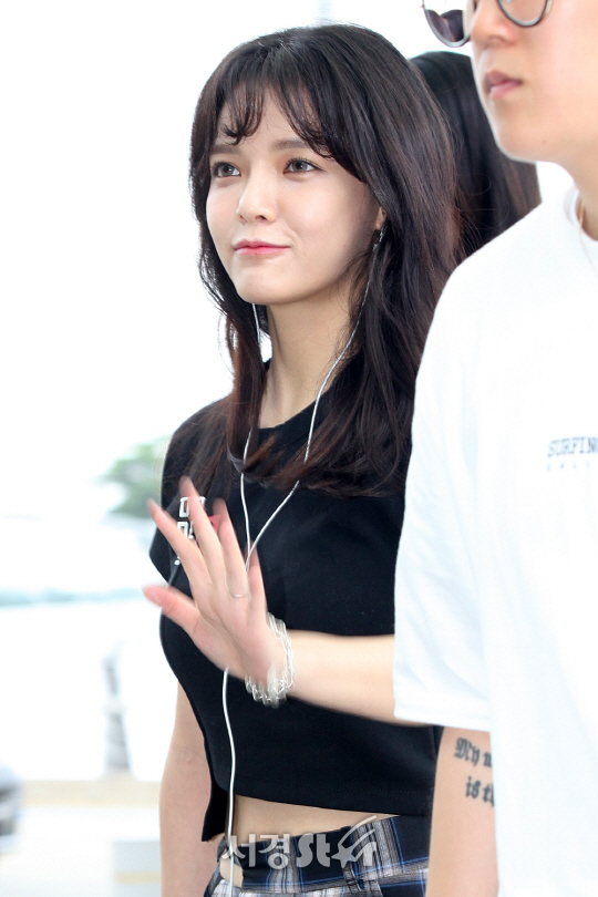 AOA 지민, 팬들 심장 살아있나? (인천공항 출국)