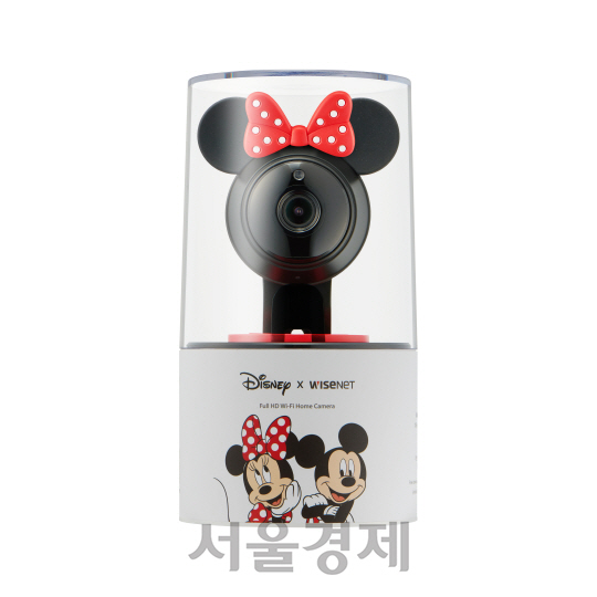 한화테크윈 Wisenet x Disney 콜라보레이션’ 제품 모습./사진제공=한화테크윈