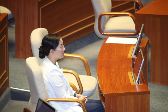 장제원·김현아, 한국당 집단퇴장에도 소신 투표