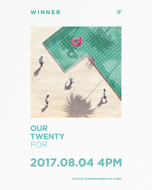 위너 8월 4일 컴백 ‘Our Twenty For’ 무더위 날려줄 시원한 한방 ‘4인조’