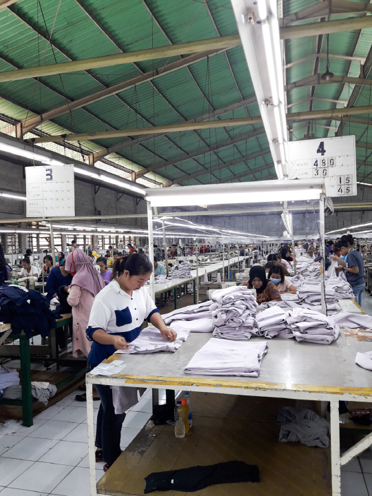 대연코리아의 인도네시아 까라왕 공장 모습./사진제공=대연코리아