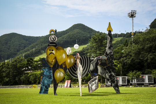 권오상 ‘뉴 스트럭쳐’/사진제공=지산 벨리록 뮤직앤드아츠 페스티벌