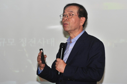 박원순 서울시장 / 연합뉴스