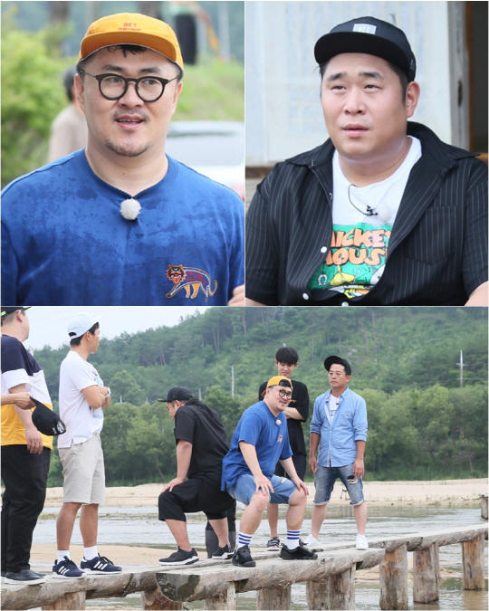 '1박 2일' 데프콘vs문세윤, 먹깨비 자존심 대결…엉덩이 밀치기 승부