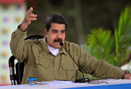 니콜라스 마두로 베네수엘라 대통령/미란다=EPA연합뉴스