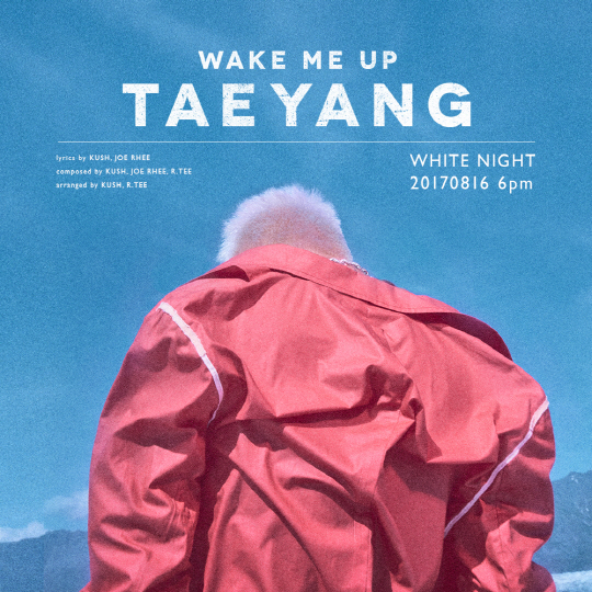 태양, 서브 타이틀곡명은 'Wake me up'…'새로운 보컬 최대치'