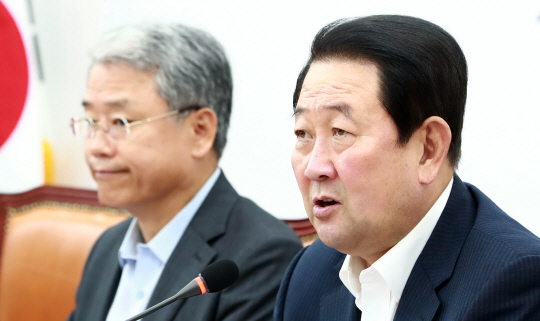 박주선 “文정부 인사, ‘최순실 인사’와 뭐가 다르냐” 비판