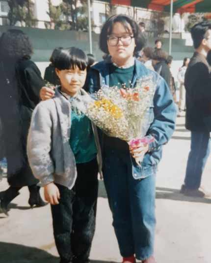 하재숙, 어린 시절 사진 공개...“나 지금 엄청 예뻐진 거였음?”