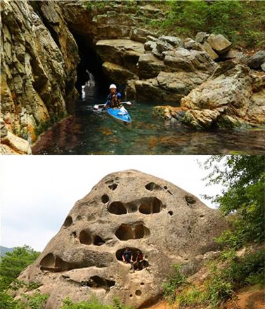‘한국기행’ 카약 동해 해식동굴 탐험·완주 장군봉 해골바위