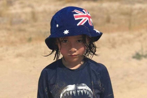 테러 당시 실종된 7살 호주 소년 줄리언 캐드먼. / 페이스북 캡처