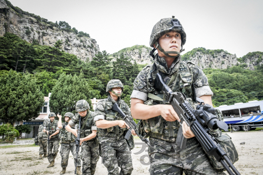 해병대 중대급 울릉도 첫 투입훈련…독도방위 목적도