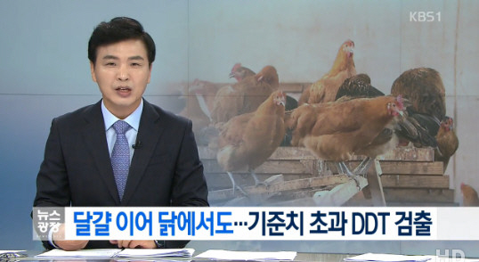 닭에서도 DDT, 美 1973년 사용 금지한 ‘일반 살충제’ 모두 폐기