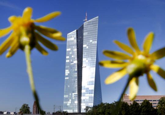 독일 프랑크푸르트에 위치한 유럽중앙은행(ECB)/AP연합뉴스
