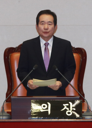 丁의장 '대선 공통공약 입법화 반드시 실현해야'
