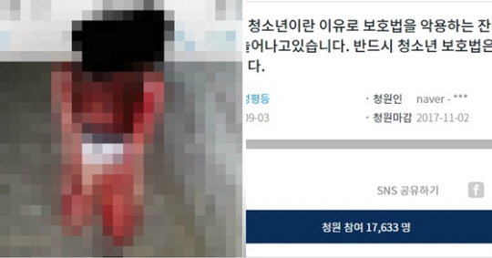부산 여중생 폭행, 靑 민원 폭주 ‘청소년 범죄 처벌 강화’ 동의 인원 1만명 ↑