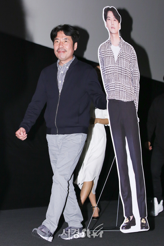 배우 오달수가 9일 오후 서울 영등포구 CGV 영등포에서 열린 영화 ‘살인자의 기억법(감독 원신연)’ 무대인사 행사에 참석하고 있다.