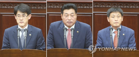 11일 공개사과로 충북도의원들의 징계가 마무리 됐다./ 연합뉴스
