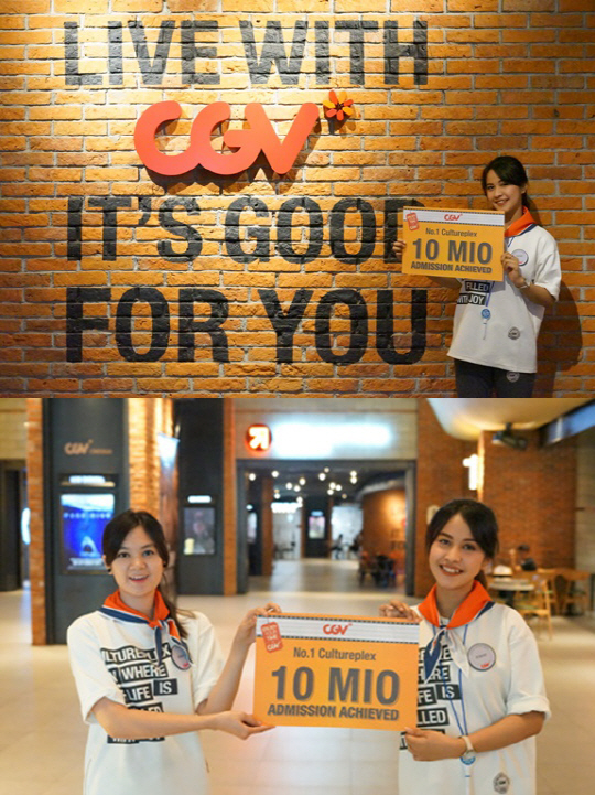 CJ CGV, 인도네시아 최단 기간 1천만 관객 돌파