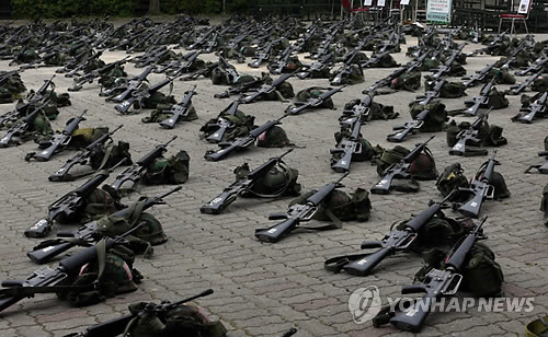 올해부터 바뀐 예비군 훈련장소가 너무 먼데다 교통까지 불편한 탓에 충북 지역 예비군들의 불만이 폭발하고 있다./연합뉴스