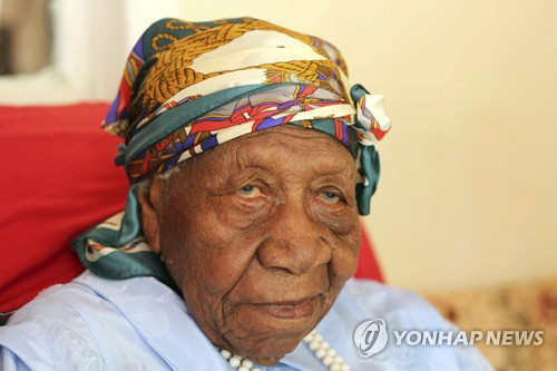 세계 최고령 117세 자메이카 브라운 할머니 세상 떠나