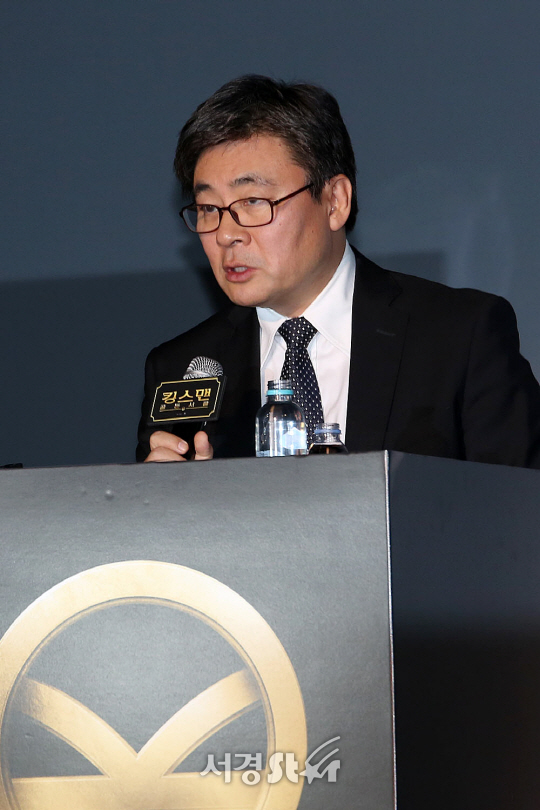20세기 폭스 대표가 21일 오전 서울 용산구 CGV 용산아이파크몰에서 열린 영화 ‘킹스맨: 골드서클’ 기자간담회에 참석했다. /사진=지수진 기자
