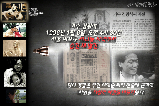[썸in이슈] 19960106, 20071223 故 김광석 부녀 사건파일