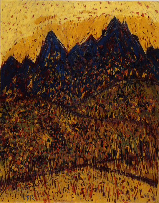 이대원의 1964년작 ‘산’ 92x73cm 캔버스에 그린 유화. /사진제공=국립현대미술관