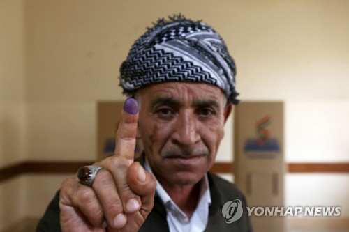 이라크 쿠르드족, 결국 분리·독립투표 강행해 긴장 최고조