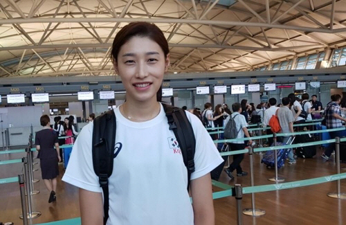 한국 여자대표팀 간판공격수 ‘배구 여제’ 김연경(29·중국 상하이)은 “(국제대회에서) 내용상 부족한 부분은 있었으나 올해 국제대회 성적은 나쁘지 않았다”고 평가했다. /출처: 서울경제