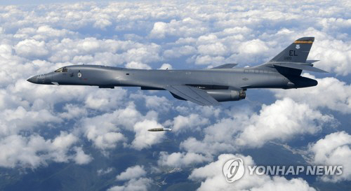 미군의 B-1B 전략폭격기 /연합뉴스